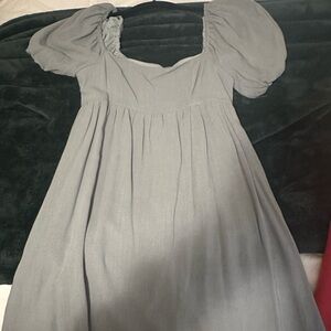 Altar'd State Dress with Puff Sleeves